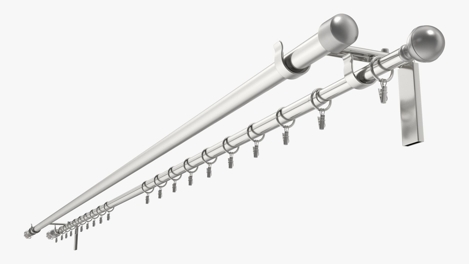 Curtain Rod 3Mtr Single