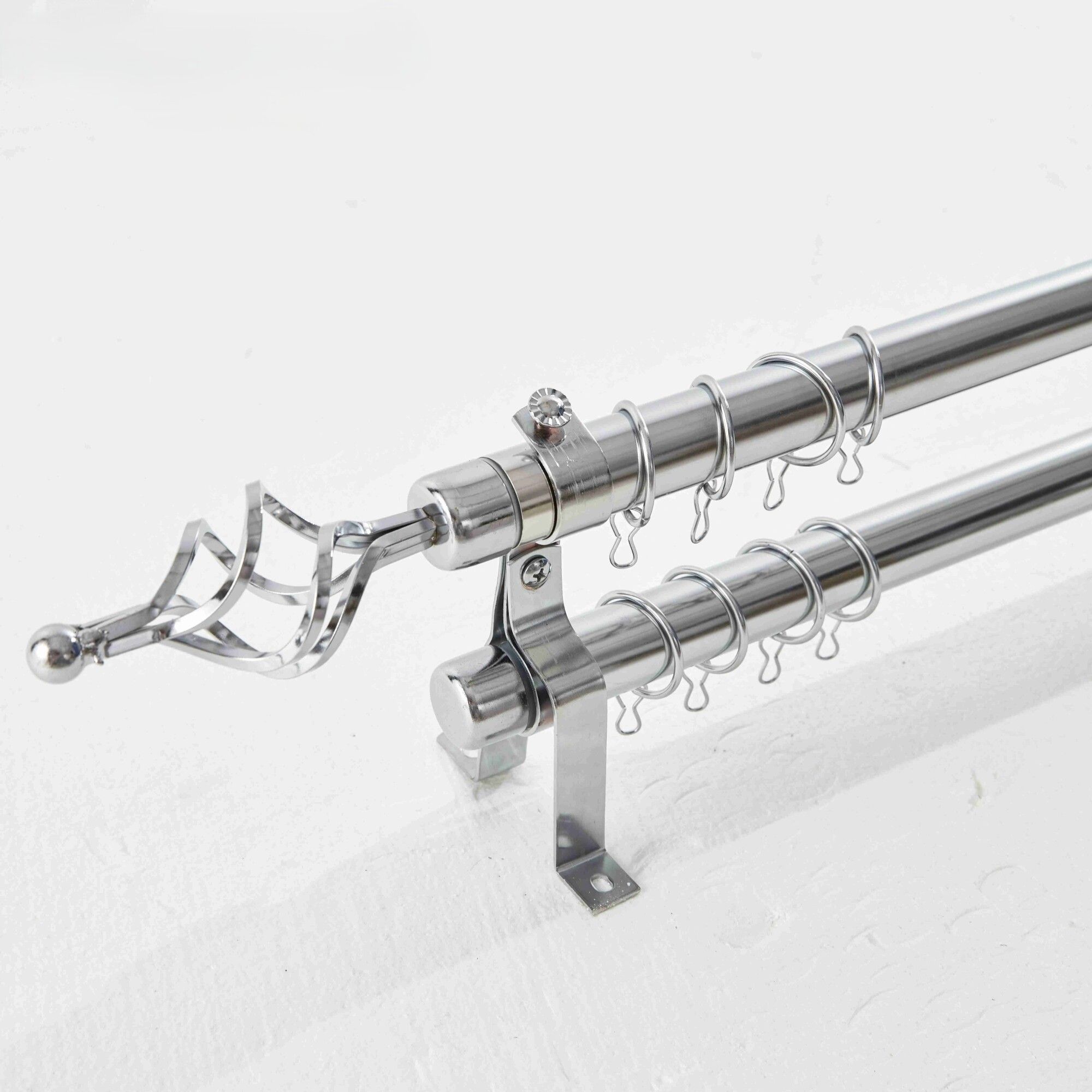 Curtain Rod 2Mtr Double
